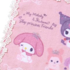 SLAP SLIP 【サンリオコラボ】「レース縁パイルハンカチ」メール便対応可画像