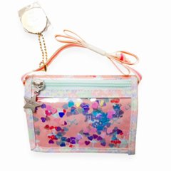 fafa 「【モンチッチコラボ】EDOLIE ひも付き二つ折りスパンコールウォレット 」（F） 【メール便送料198円対応可】画像