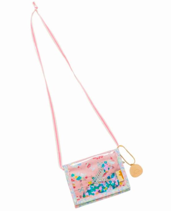 fafa 「【モンチッチコラボ】EDOLIE ひも付き二つ折りスパンコールウォレット 」（F） 【メール便送料198円対応可】画像