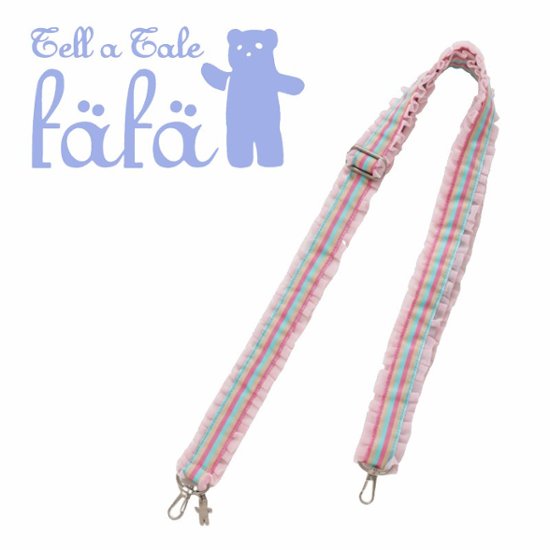 fafa「STARR チュールフリル付け替え用ショルダーストラップ」(F) 【メール便対応】画像