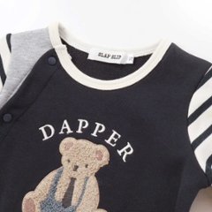 SLAP SLIP baby (スラップスリップ) 「 サガラ刺繡裏毛カバーオール」(70-80cm)  メール便対応可画像