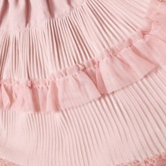 Souris (スーリー)「スウェード調プリーツスカート」（100-130cm）画像