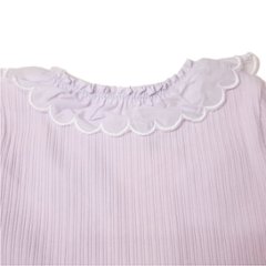 Souris(スーリー)「フリルカラーテレコTシャツ」（100-130cm）メール便送料無料 画像