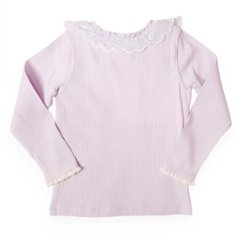 Souris(スーリー)「フリルカラーテレコTシャツ」（100-130cm）メール便送料無料 画像