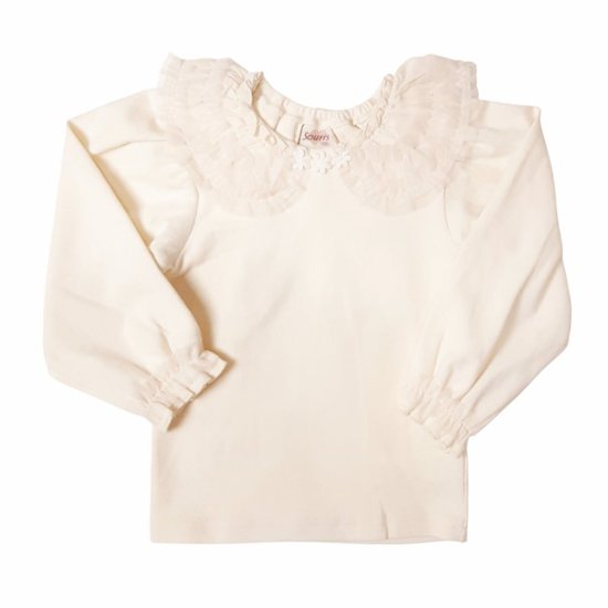 Souris(スーリー)「フェアリーTシャツブラウス」（100-130cm）メール便送料無料 画像