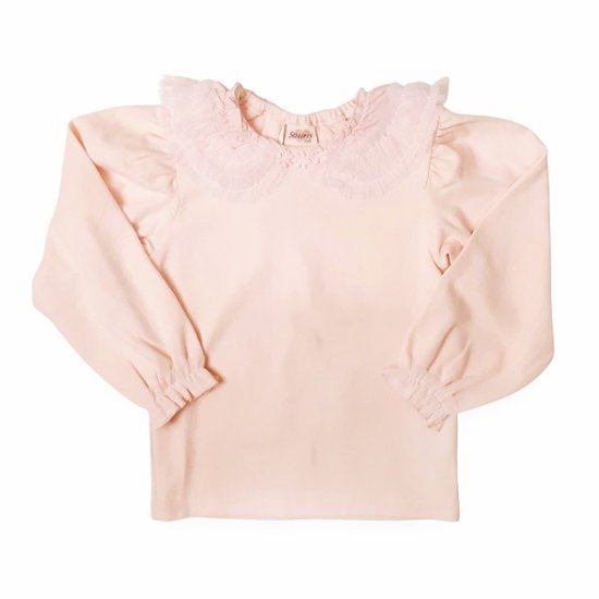 Souris(スーリー)「フェアリーTシャツブラウス」（100-130cm）メール便送料無料 画像