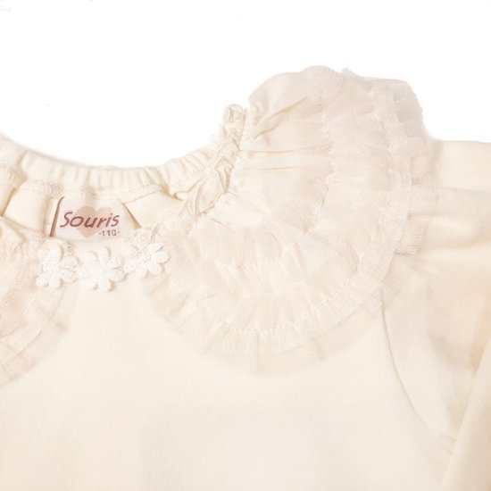 Souris(スーリー)「フェアリーTシャツブラウス」（100-130cm）メール便送料無料 画像