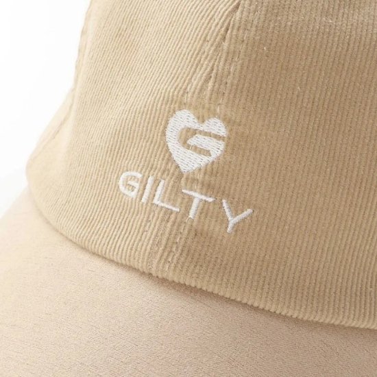 ZIDDY「GILTY ロゴ刺しゅう キャップ」 FREE画像