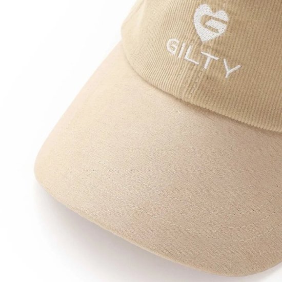 ZIDDY「GILTY ロゴ刺しゅう キャップ」 FREE画像