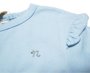 nino「ソーイングプリントワンピース」(90-120cm) 【メール便送料無料】画像