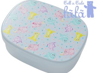  fafa 「BITSY ランチＢＯＸ・サックスキャット」(F)の画像