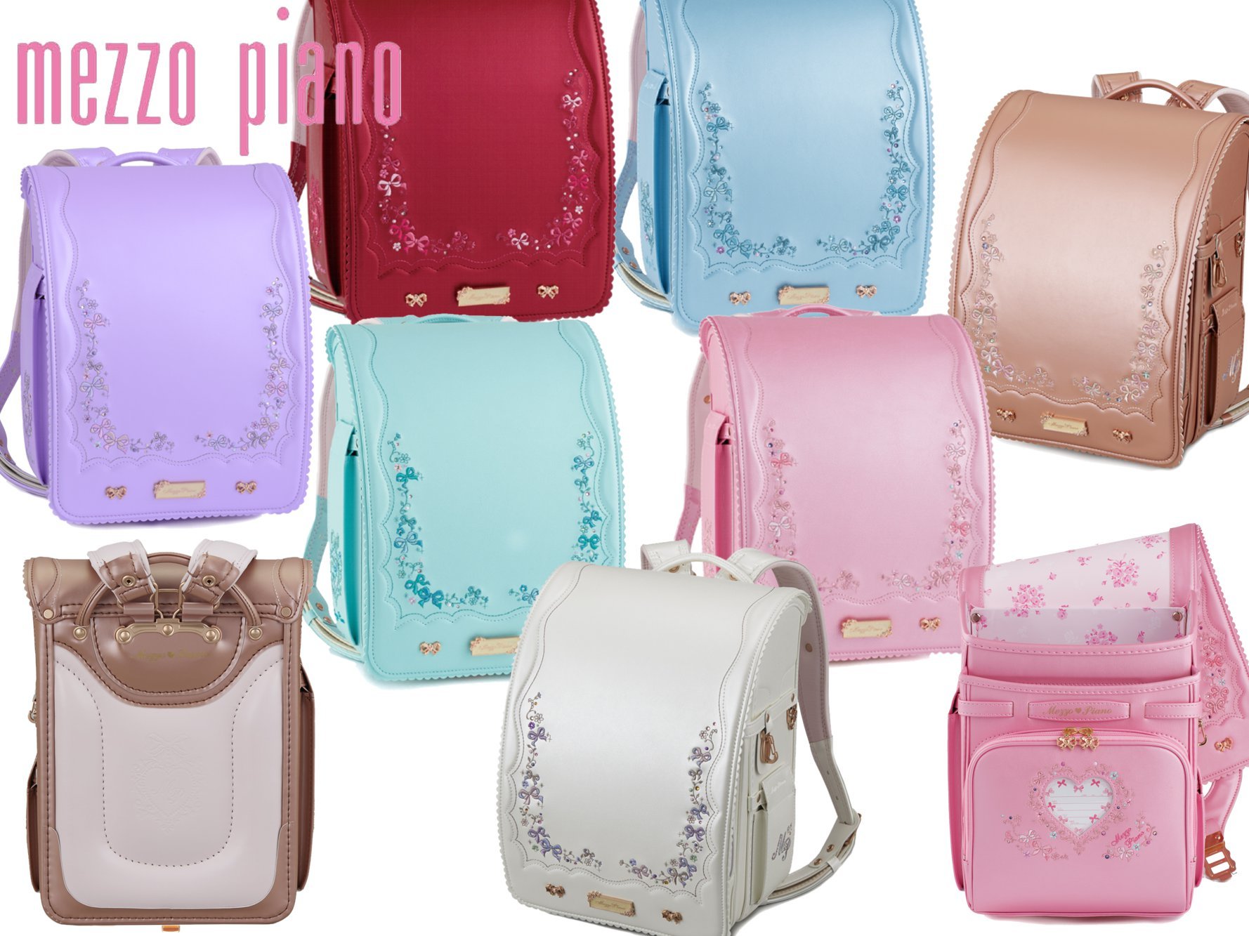 メゾピアノランドセル2026年「クラシカルレネット リボン」 【当店だけ