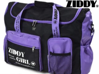 【SALE】　ZIDDY「バタフライ チャーム ポケット 付き ボストン」 Fの画像