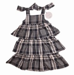 maarook 「タータンチェック ティアードジャンパースカート」 (90-160cm)  画像