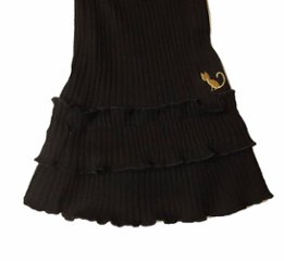 nino「裾フリル コットンリブパンツ」(90-150cm) 【メール便送料無料】画像