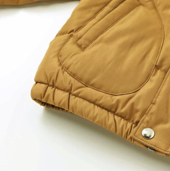 SLAP SLIP(スラップスリップ) 「フード付きダウンジャケット」(90-130cm) 画像