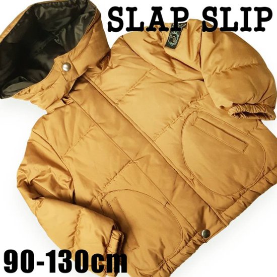 SLAP SLIP(スラップスリップ) 「フード付きダウンジャケット」(90-130cm) 画像
