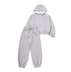 ZIDDY「裏毛カットソーパーカー＆ボトム セット」 (140-160cm) 画像