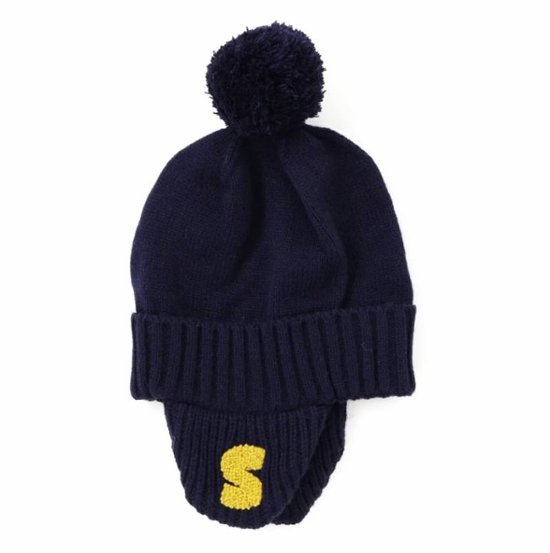 SLAP SLIP (スラップスリップ) 「耳当てつきニット帽」 (48-55cm)画像