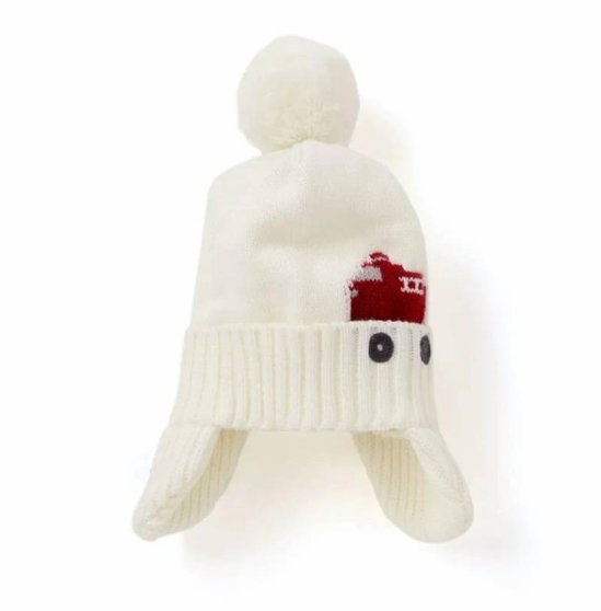 SLAP SLIP (スラップスリップ) 「耳当てつきニット帽」 (48-55cm)画像