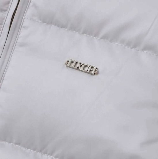 nexchic「ハートロゴタフタダウンジャケット」(140-150cm) 画像