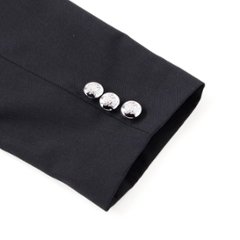 ZIDDY「ロゴエンブレムワッペン付きテーラードジャケット」(150-160cm)画像