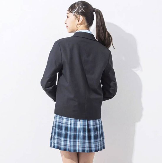 ZIDDY「ロゴエンブレムワッペン付きテーラードジャケット」(150-160cm)画像