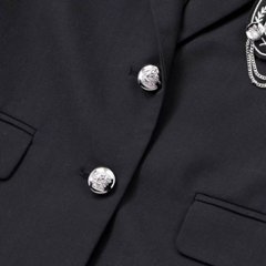 ZIDDY「ロゴエンブレムワッペン付きテーラードジャケット」(150-160cm)画像