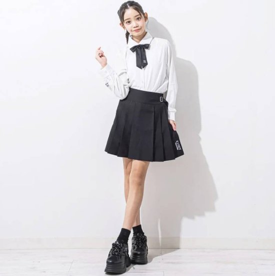 ZIDDY「リボン付き付きブラウス」(140cm-F)　【メール便送料無料】画像