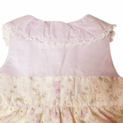 Souris(スーリー) 「丸襟フラワープリントonフラワー刺繍 ミルキースーツ 642」（80-90cm）画像