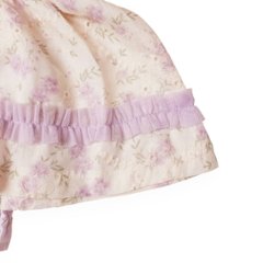 Souris(スーリー) 「丸襟フラワープリントonフラワー刺繍 ミルキースーツ 642」（80-90cm）画像