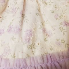 Souris(スーリー) 「丸襟フラワープリントonフラワー刺繍 ミルキースーツ 642」（80-90cm）画像