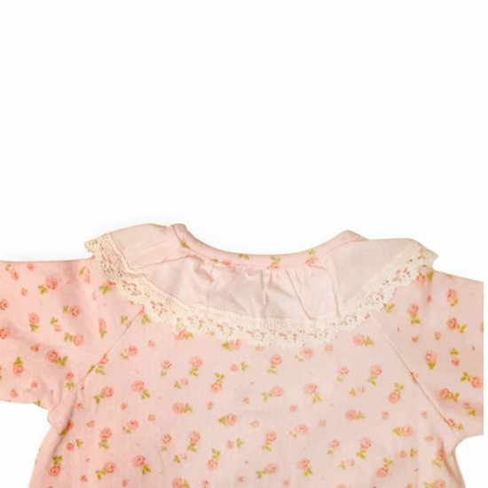 Souris(スーリー)「スタイ付きフラワーPt２WAYベビードレス」(F) 【メール便送料無料】画像