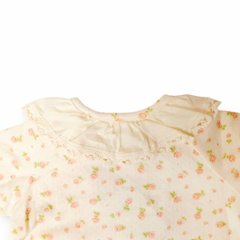 Souris(スーリー)「スタイ付きフラワーPt２WAYベビードレス」(F) 【メール便送料無料】画像