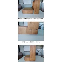 ミニマル仏壇 　天然オイル仕上げの 「NUKUMORI（ぬくもり）ライフ仏壇 「SORAE（ソラエ）」小さなお仏壇　ペットのお仏壇　コンパクトな桐の仏壇、オイル仕上げ、どこにでも置ける画像