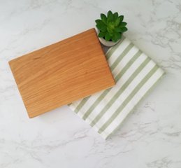 【ハンドメイド】チェリー材のサービング＆カッティングボードちょっと使いに便利。チェリー材のミニまな板 / サービングボード画像