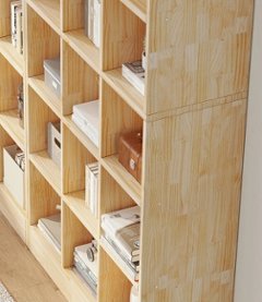 あなただけの壁面収納家具　収納棚　寝室　リビング収納　お部屋の壁を収納に画像