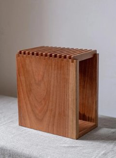 人気アイテムナイフホルダｰ/Knife holder - solid wood | Cherry/キッチンナイフ画像