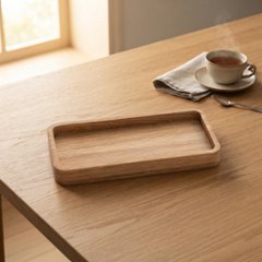 キャッチオールトレイ ジュエリー、鍵、時計、無垢材、メガネ、オイル仕上げ、ペン用の木製デスクトレイ。長方形の木製トレイ キャッチオールオーガナイザー ギフト画像