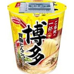 エース ご当地の一杯 博多背脂とんこつラーメン  ×12【全国送料込】(沖縄・離島除く)の画像