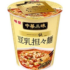明星 中華三昧 スーツァンレストラン陳豆乳担々麺 ×12【全国送料込】(沖縄・離島除く)の画像