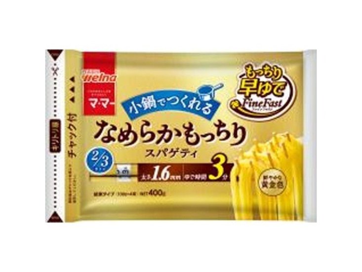 マ・マー なめらかもっちり早ゆでスパ２／３サイズ  ×24【全国送料込】(沖縄・離島除く)画像