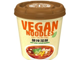 ニュータッチ ヴィーガンヌードル酸辣湯麺 ×12 【送料込】(沖縄・離島は別途)の画像