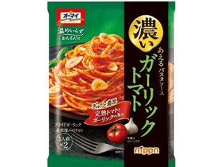 ニップン 濃いあえるパスタソースガーリックトマト ×60 【送料込】(沖縄・離島は別途)の画像