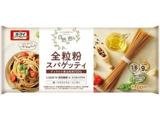 オーマイ 自然の恵み全粒粉スパ１．６ｍｍ５００ｇ ×20 【送料込】(沖縄・離島は別途)の画像