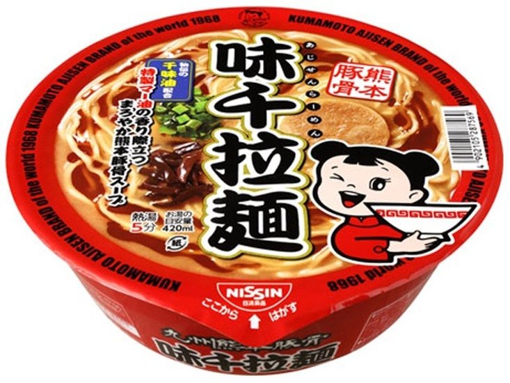 日清 九州熊本豚骨 味千拉麺  ×12 【全国送料無料】(一部地域別途)画像