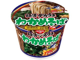 日清 デカうま わかめそば ×12 【全国送料無料】(一部地域別途)の画像