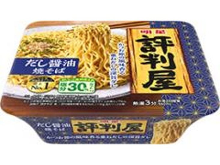 明星 評判屋 だし醤油焼そば  ×12 【全国送料無料】(一部地域別途)画像
