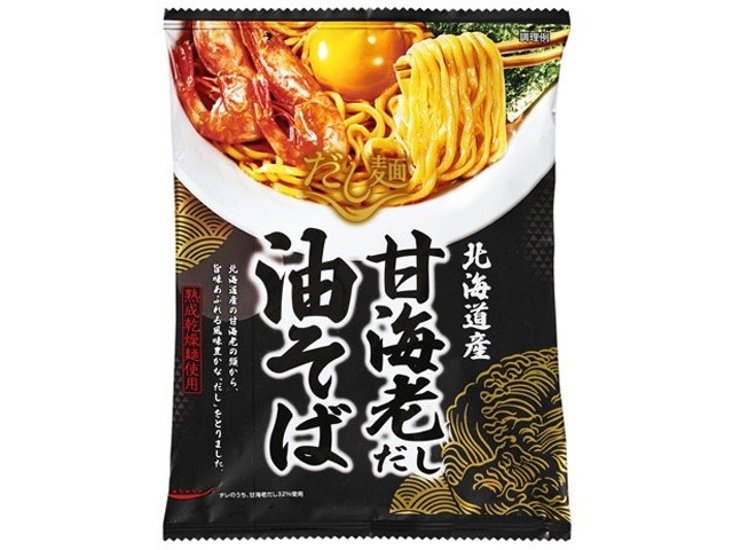 国分 だし麺 北海道産甘海老だし油そば１００ｇ  ×40 【全国送料無料】(一部地域別途)画像