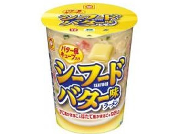 マルちゃん シーフードバター味ラーメン ×12 【全国送料無料】(一部地域別途)画像